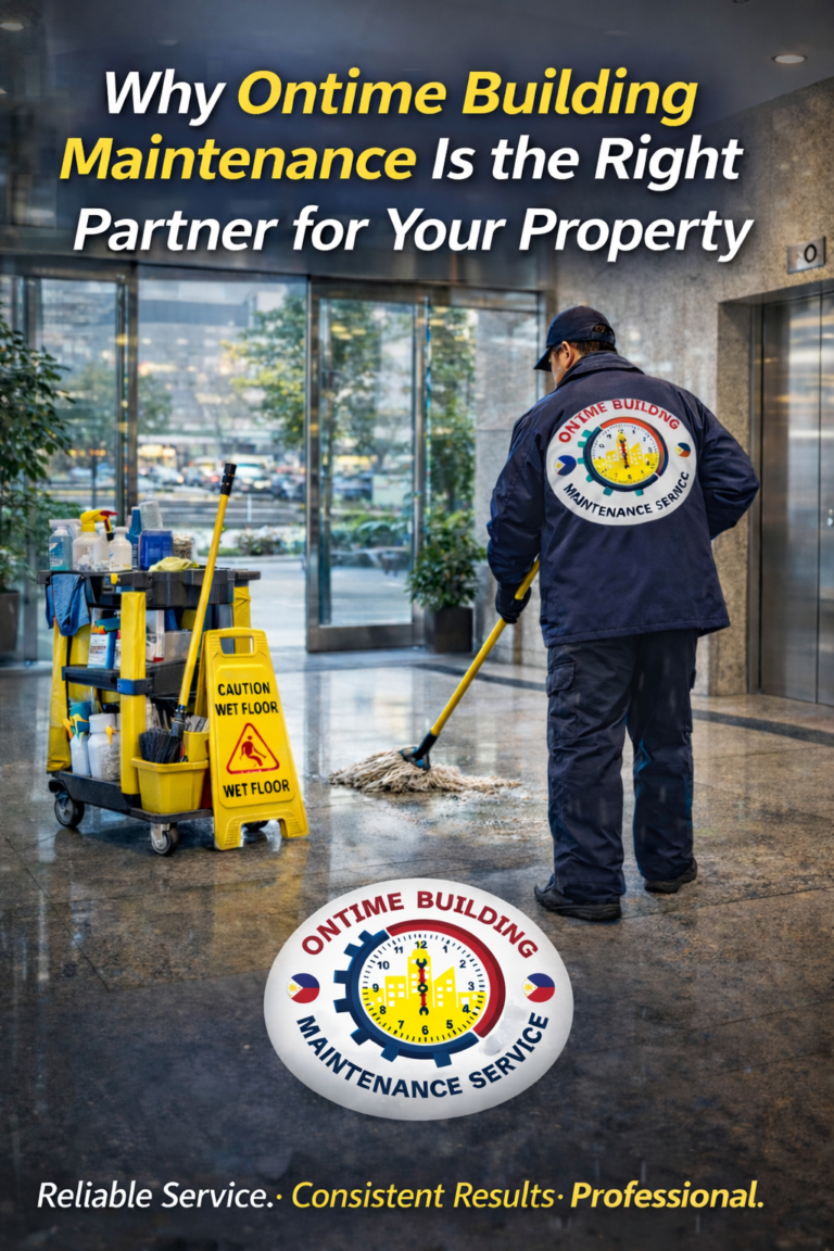 Why Ontime Building Maintenance Is the Right Partner for Your Property