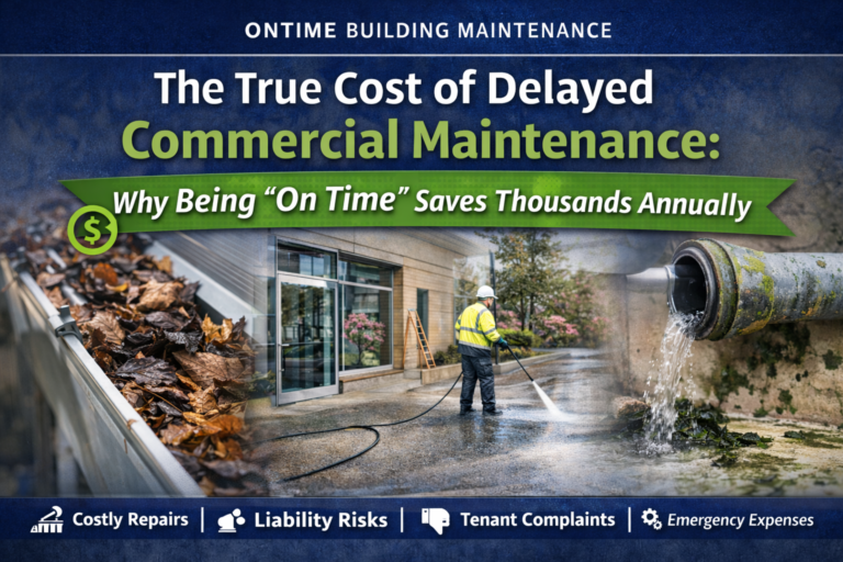The True Cost of Delayed Commercial Maintenance: Why Being “On Time” Saves Thousands Annually